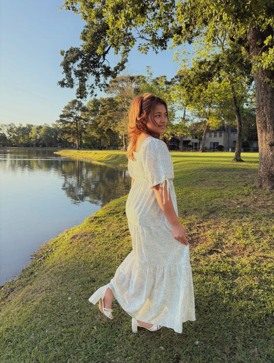 Coastal Elegance Maxi Dress