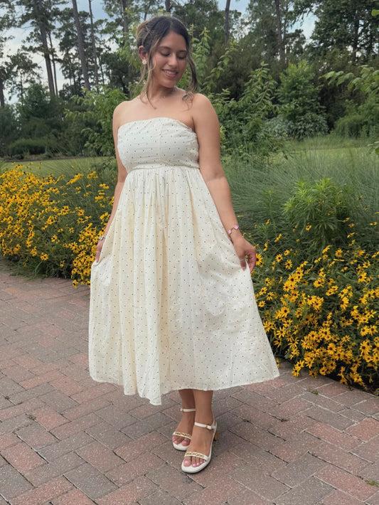 The Dreamy Dot Midi Dress
