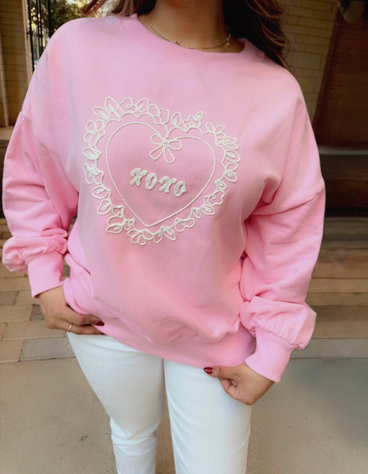 Love Always Pink Sweatshirt (Restock)