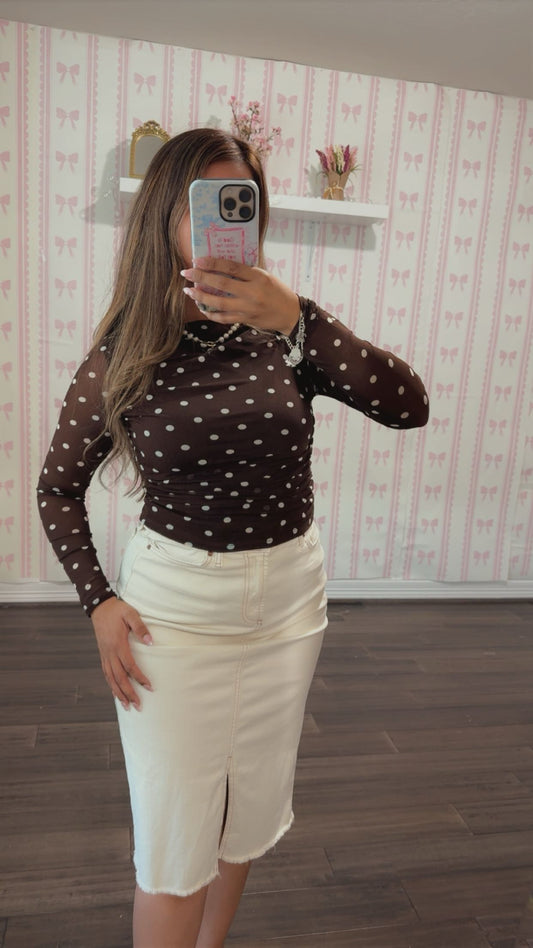 The Cozy Dot Top