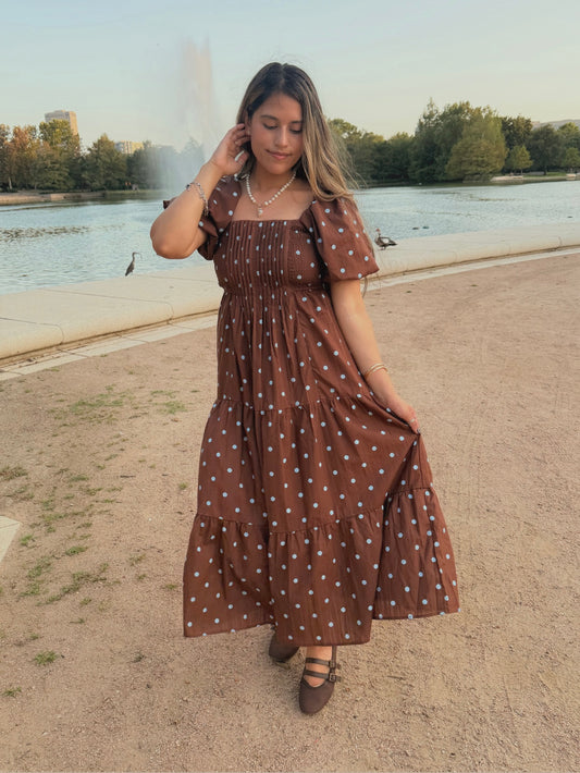 The Cocoa Breeze Maxi Dress