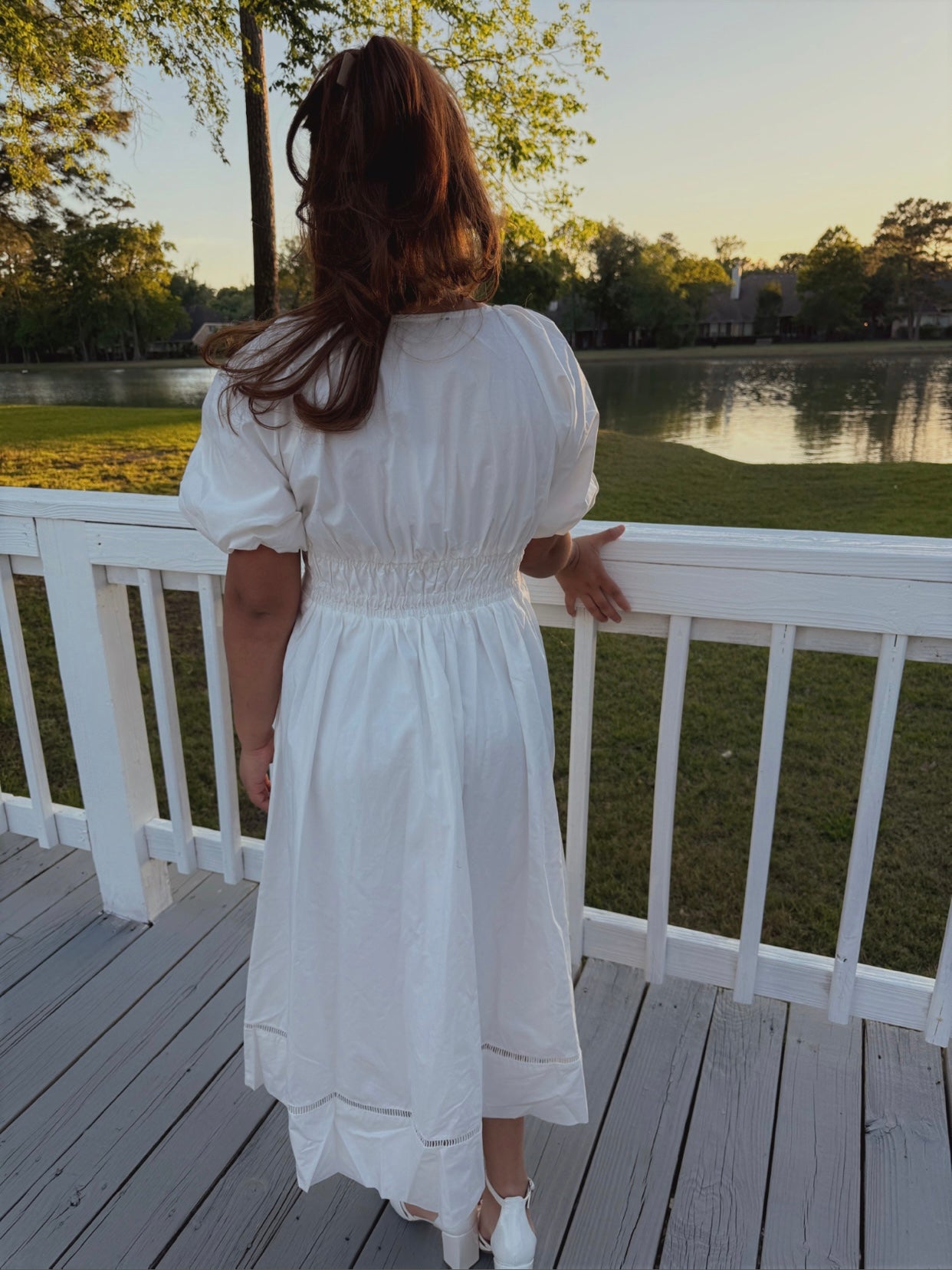 Grace Pearl Midi Dress