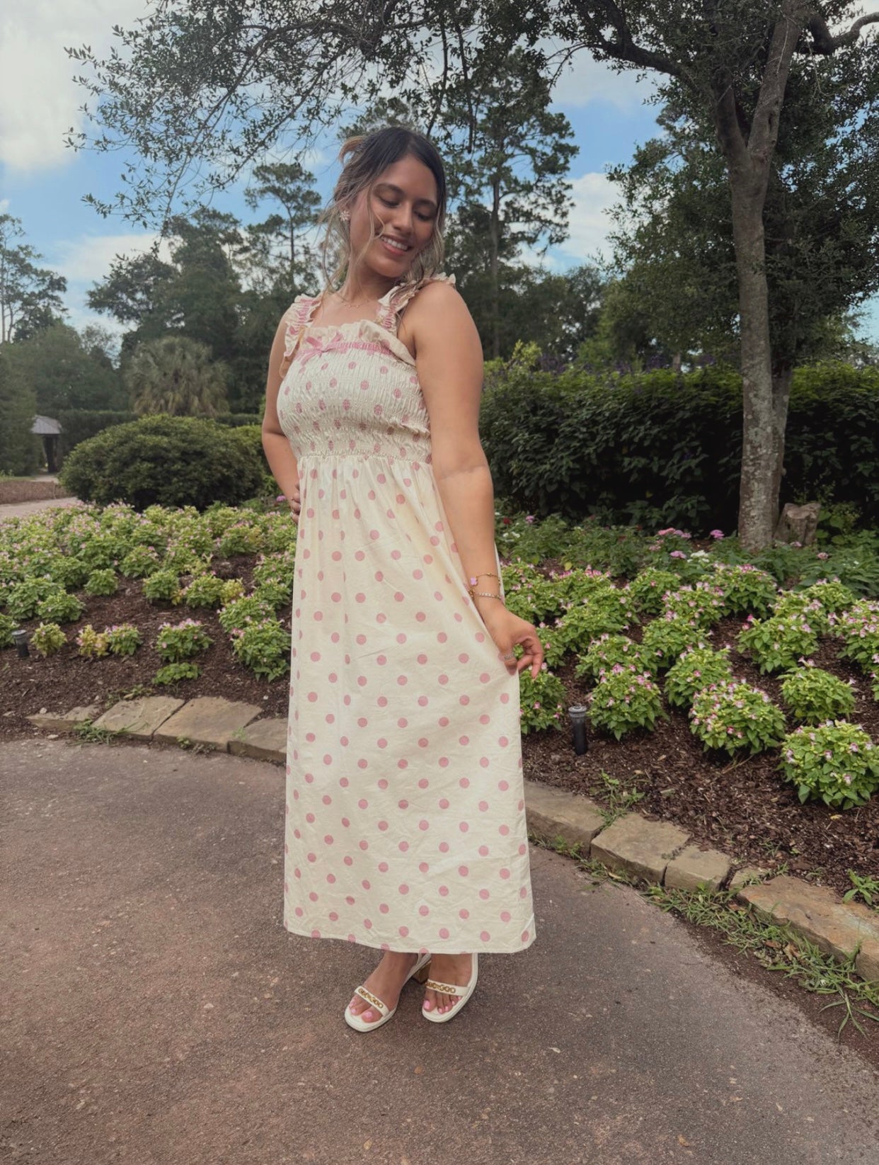 Petal and Pop Midi Dress
