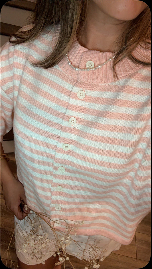 Blossom & Cream Knit