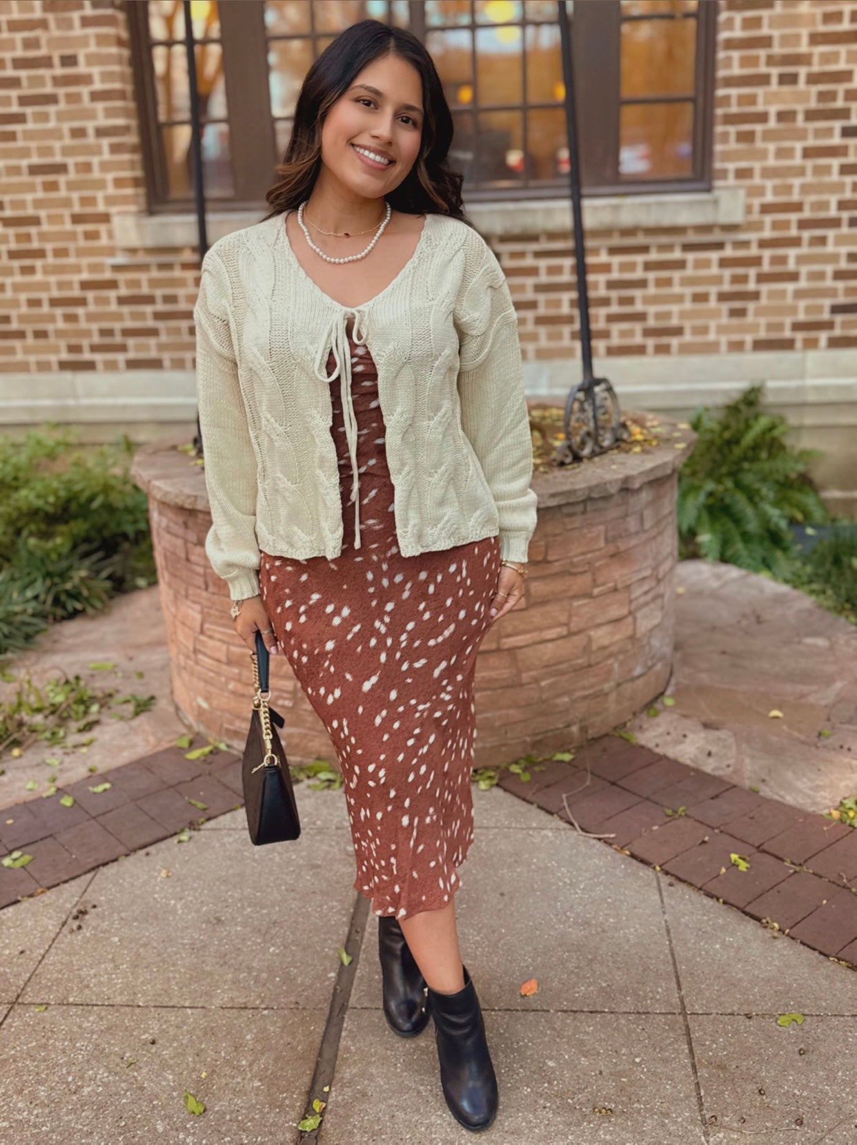 Cozy Knit Cardigan (Cream)