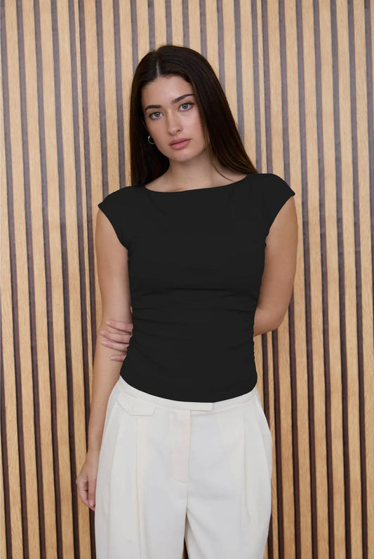 Downtown Blouson Top