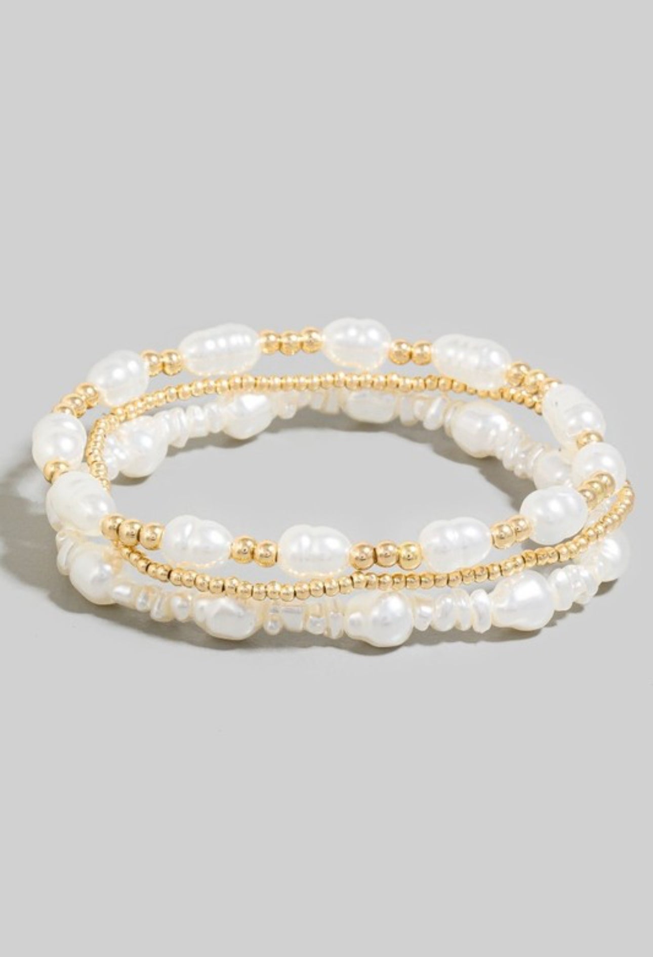 Pearl Bracelet Set
