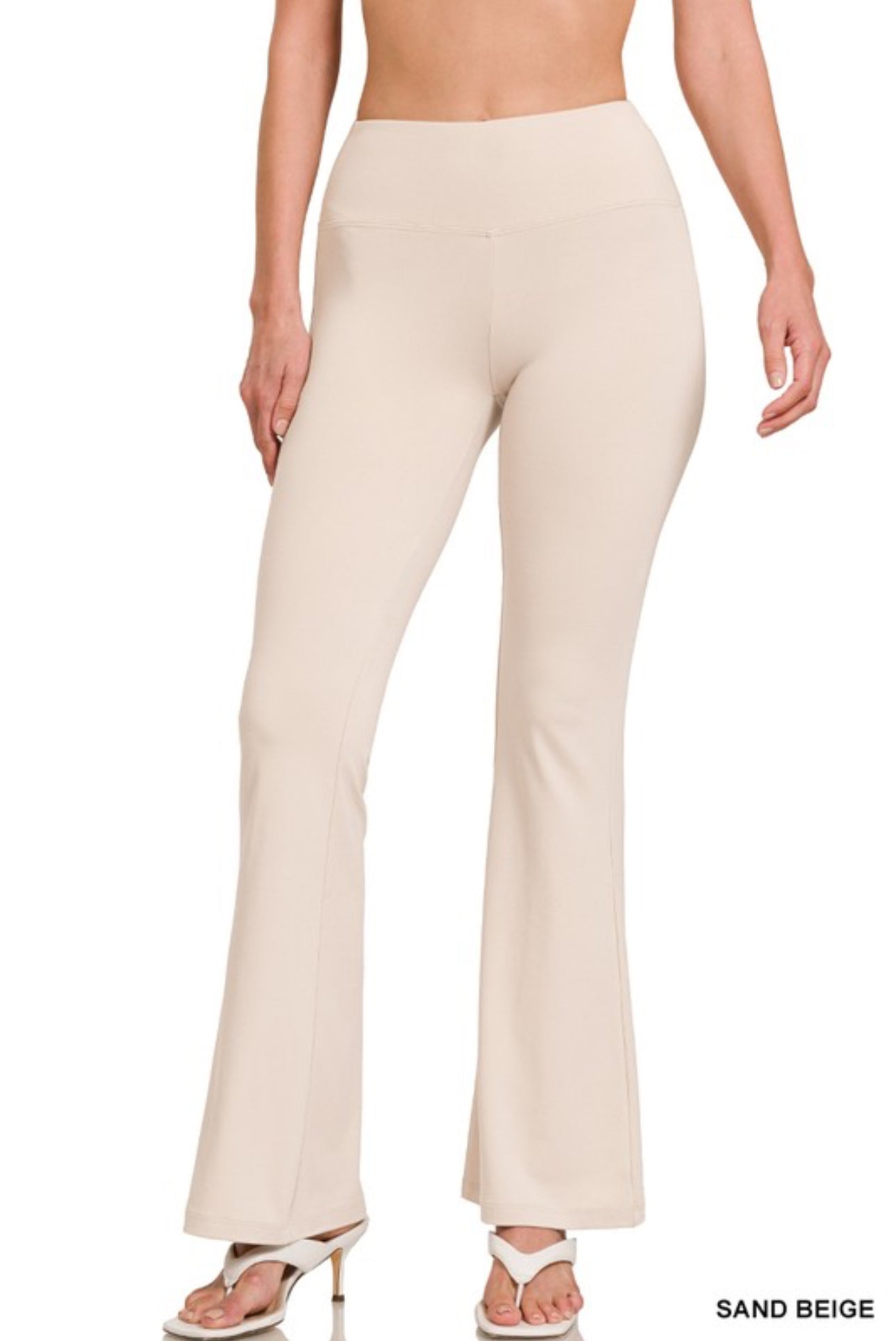 Butter Soft Yoga Pants (Sand Beige)