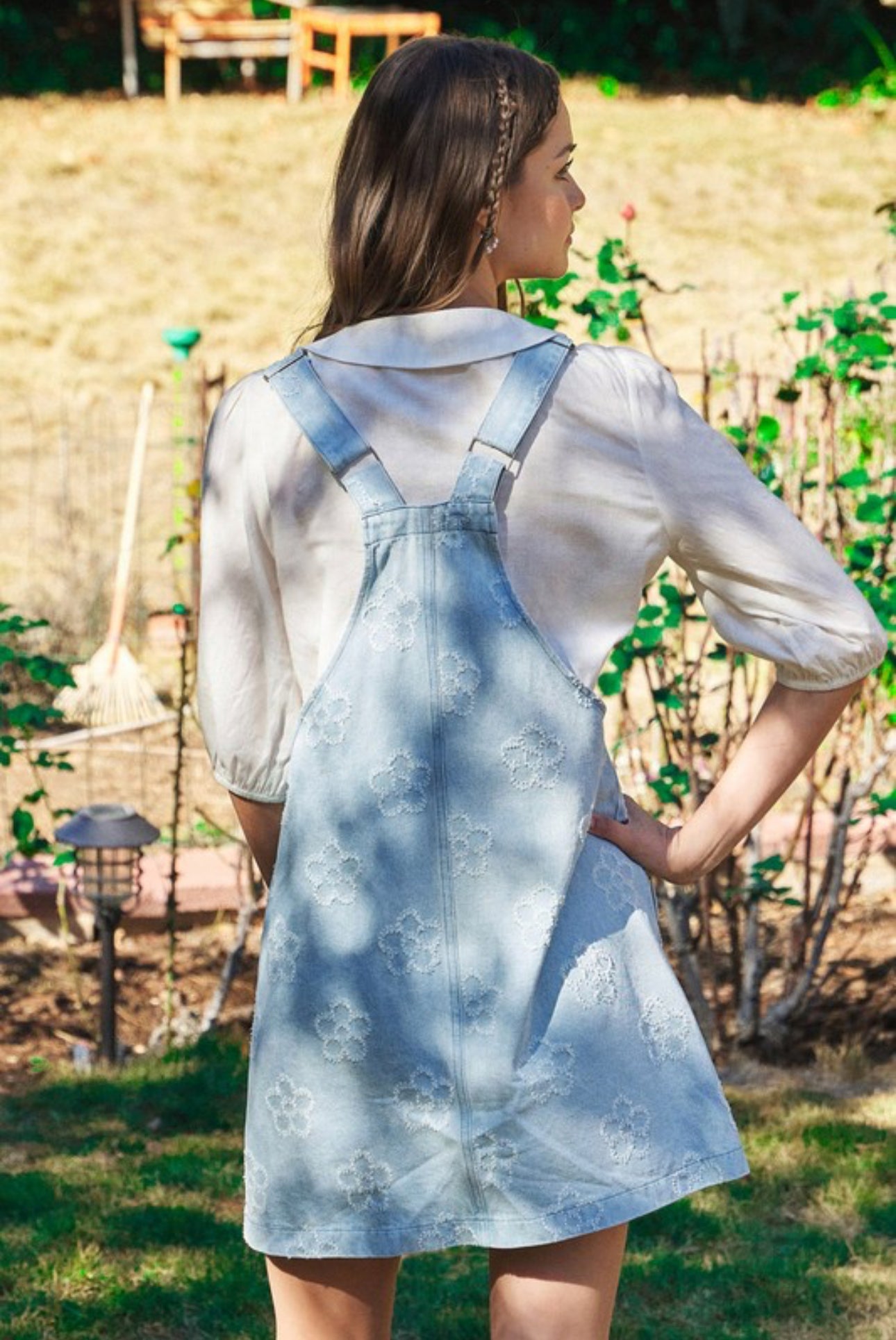 Bellflower Overall Dress