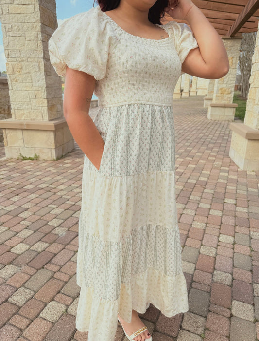 Coralia Floral Maxi Dress