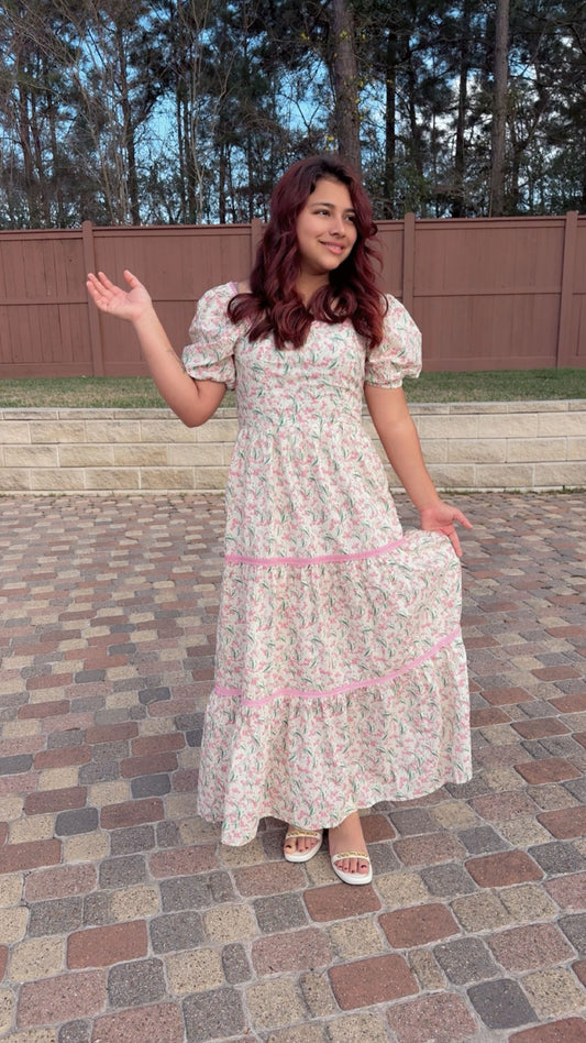 Rosa Reverie Maxi Dress