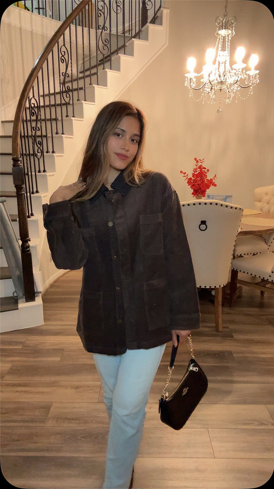 Simple Blessed Barn Jacket