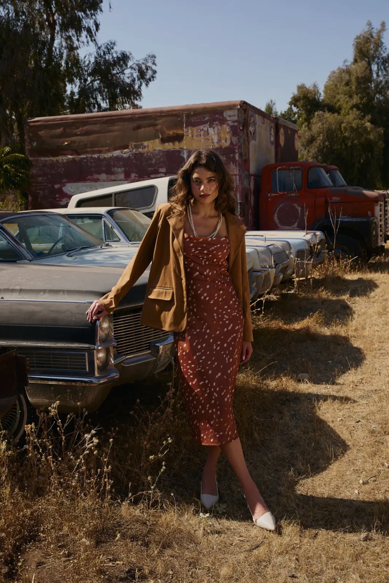 Hazelnut Kiss Midi Dress