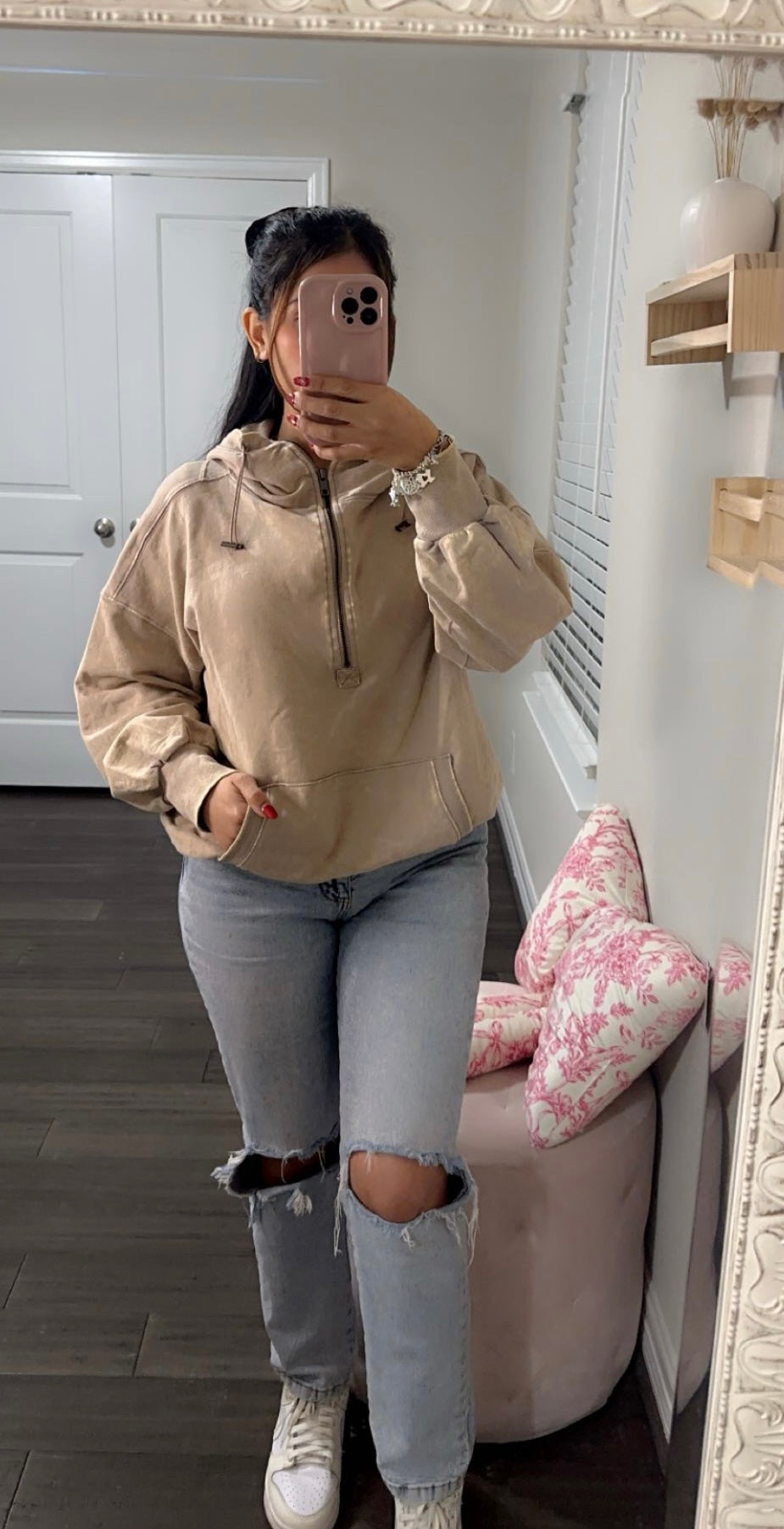 Ember Zip Up Hoodie (Ash Mocha)