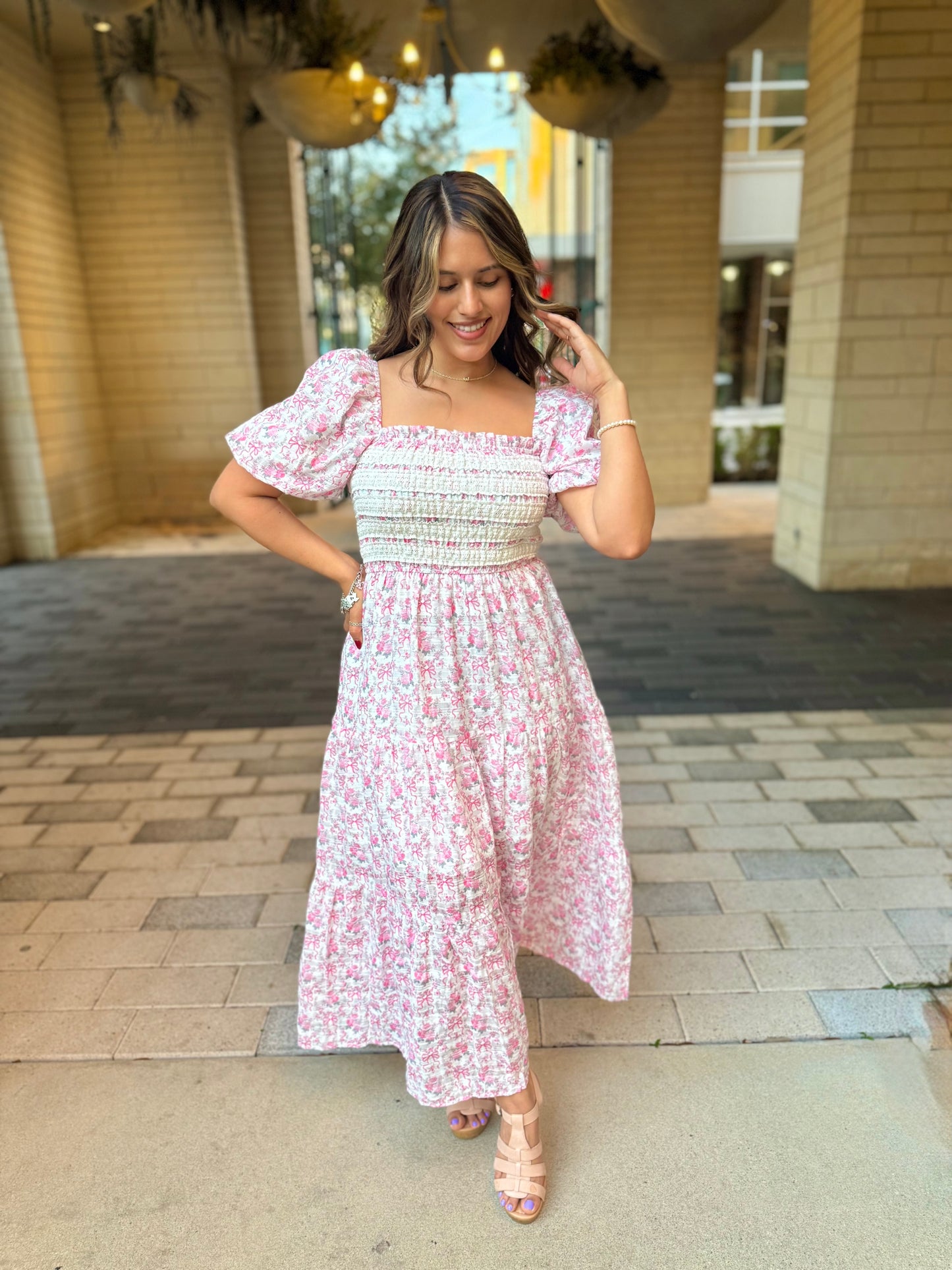 Living with Love Floral Maxi Dress