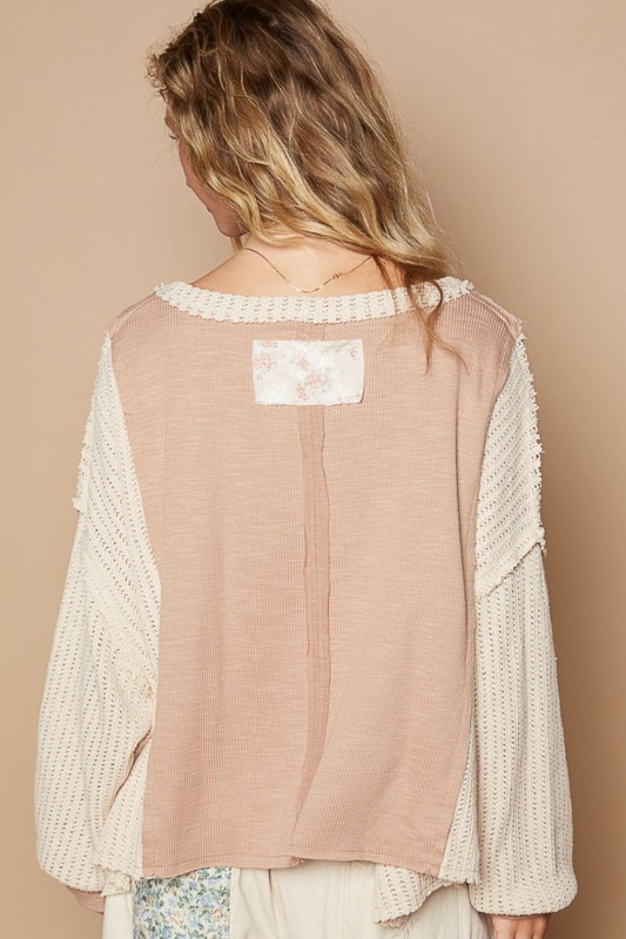 Lilith Pullover Top -Mocha