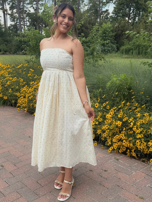 The Dreamy Dot Midi Dress