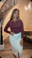 Autumn Berry Knit Top