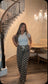 Autumn Dot Barrel Pants (Brown)