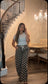 Autumn Dot Barrel Pants (Brown)