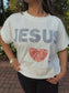 Jesus Loves You Patchwork Tee