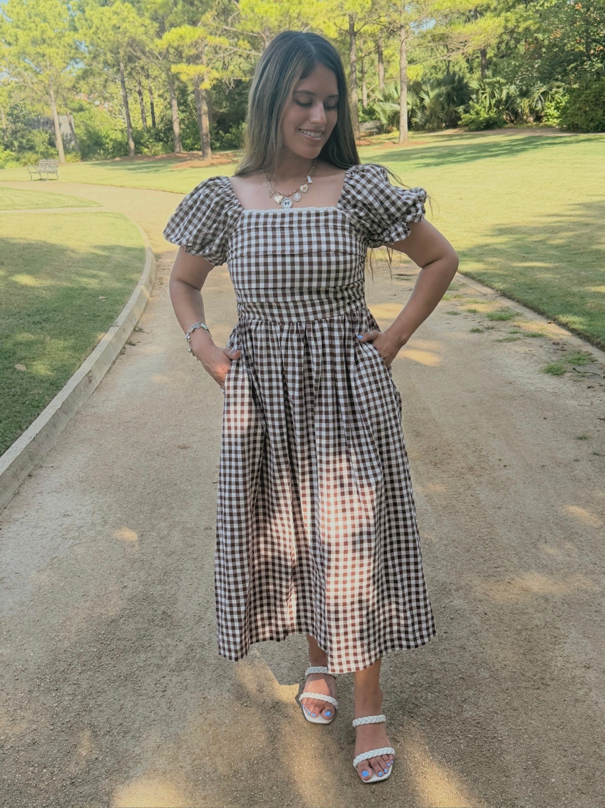 Rustic Romance Midi Dress
