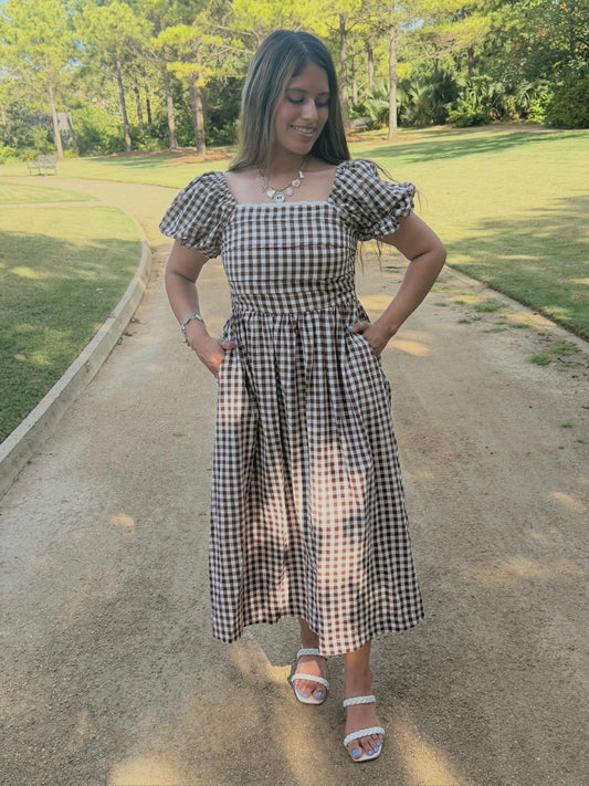 Rustic Romance Midi Dress