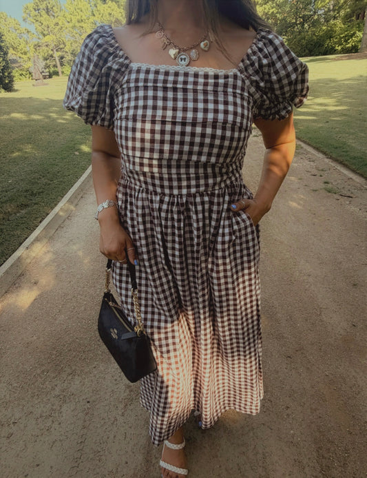 Rustic Romance Midi Dress
