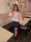 Blush and Cozy Sweater