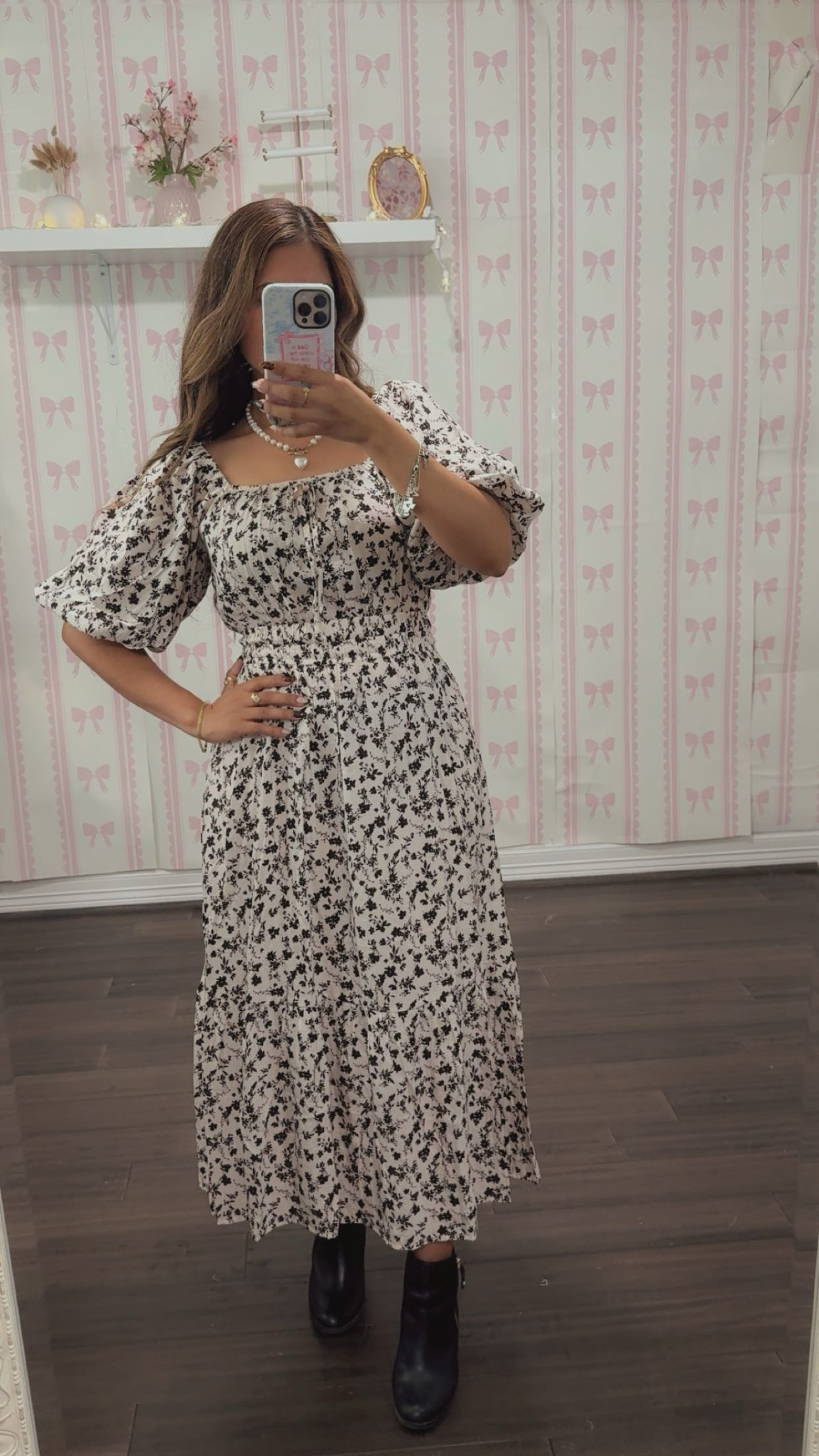 Midnight Meadow Dress