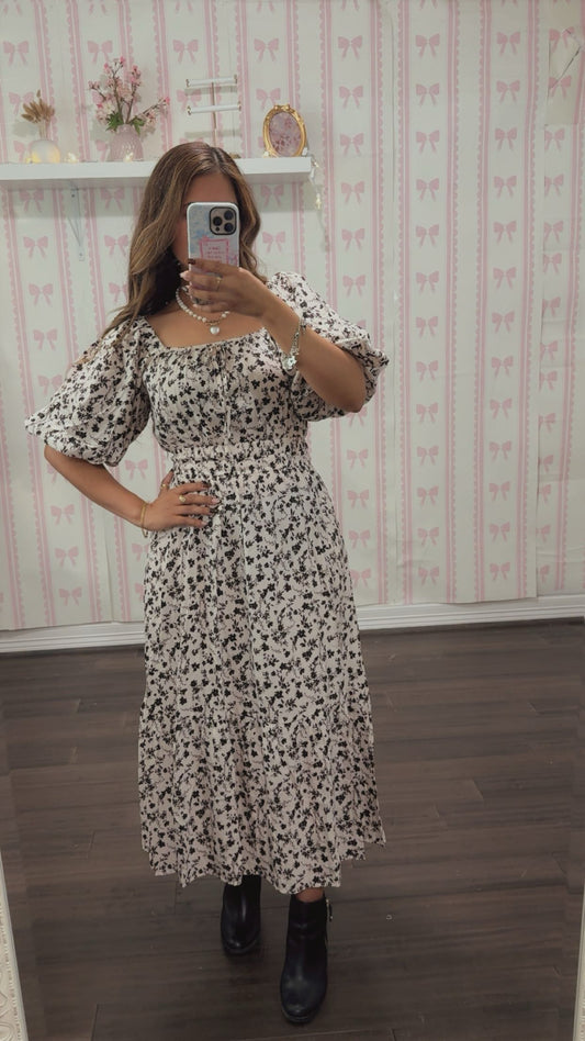 Midnight Meadow Dress