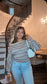 Cinnamon Stripe Top