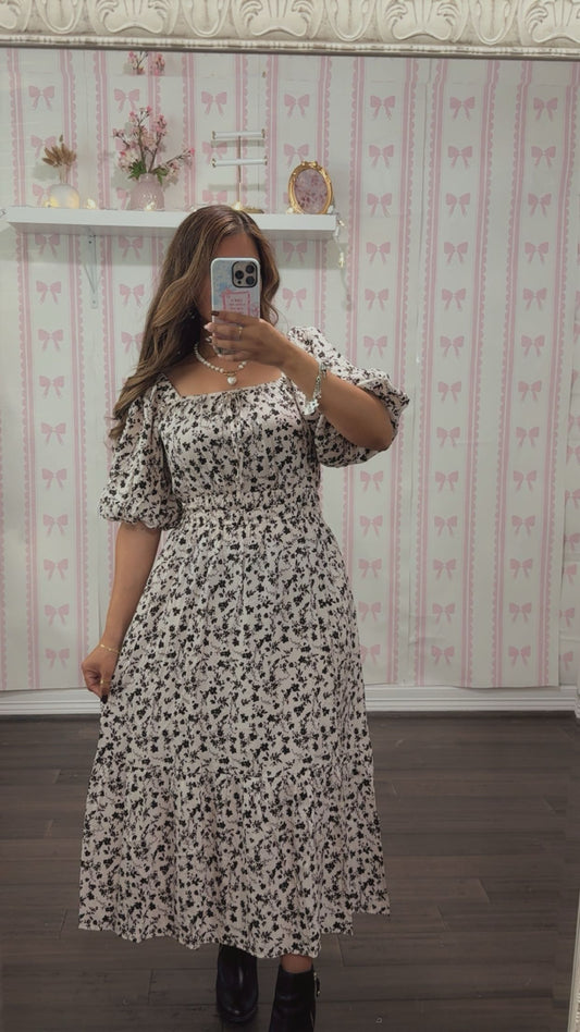 Midnight Meadow Dress
