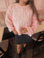 Blush and Cozy Sweater
