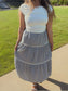 Celestial Layers Midi Skirt