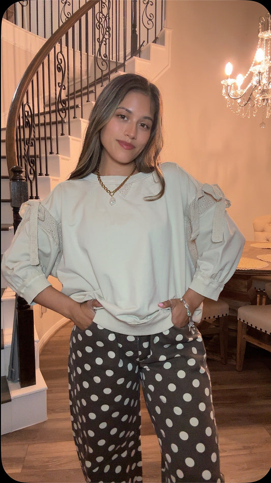 The Oat Ribbon Pullover