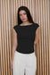 Downtown Blouson Top