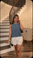 Juliet Denim Top