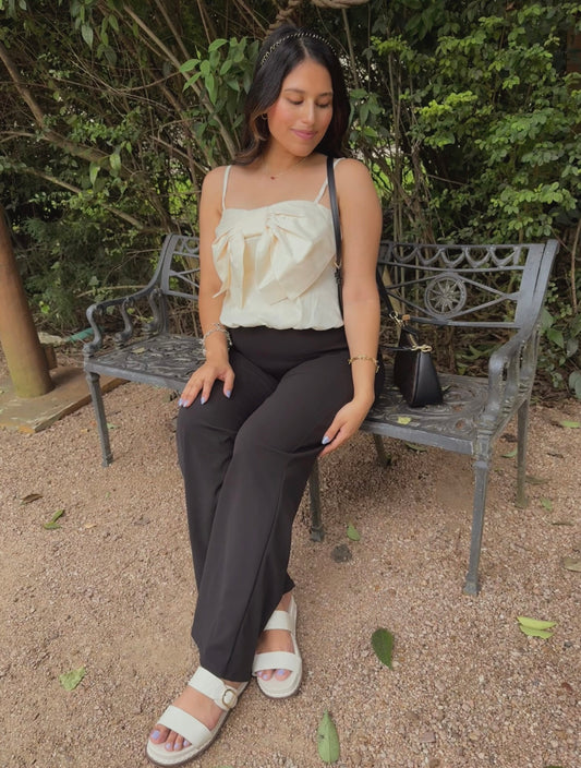 IVORY BOW TOP