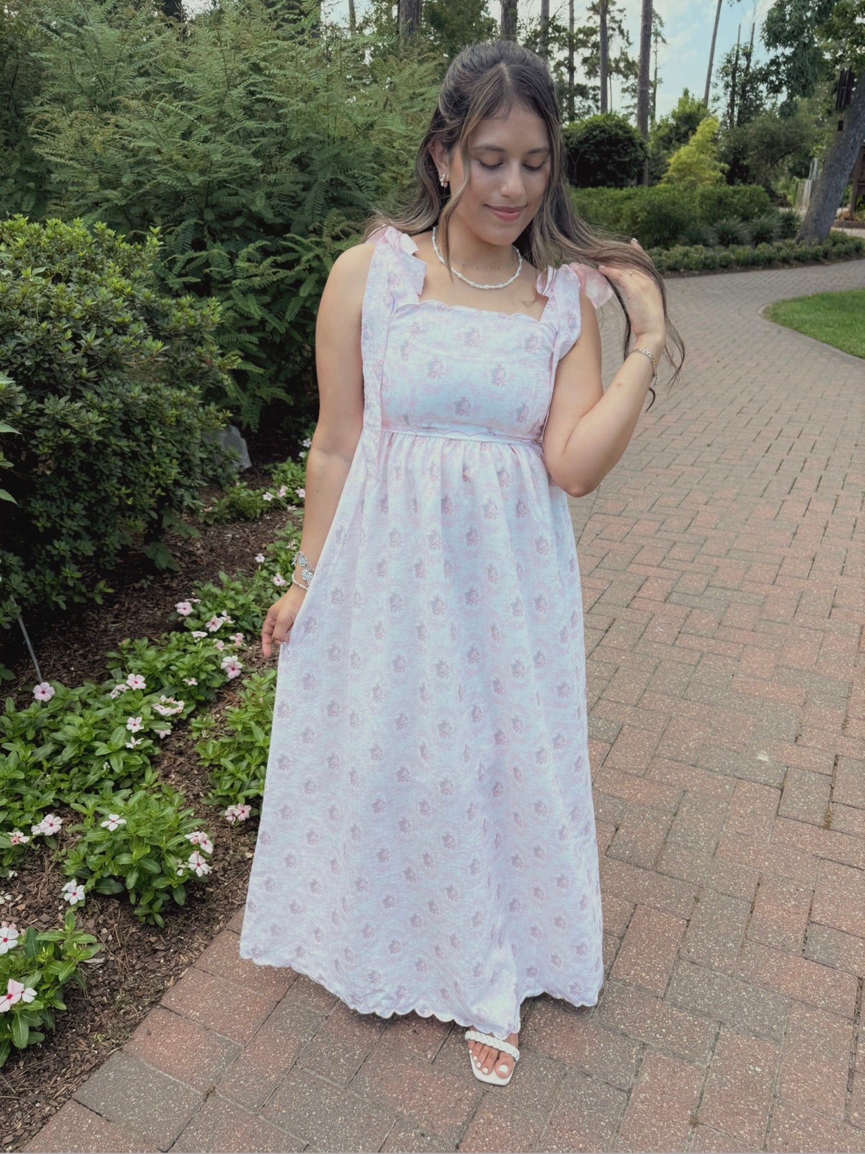 Blossom Ballet Maxi Dress