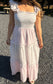 Blushing Blossom Maxi Dress