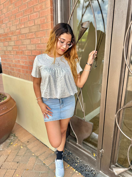 Soft Cloud Bubble Top