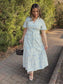 Blue Aura Maxi Dress
