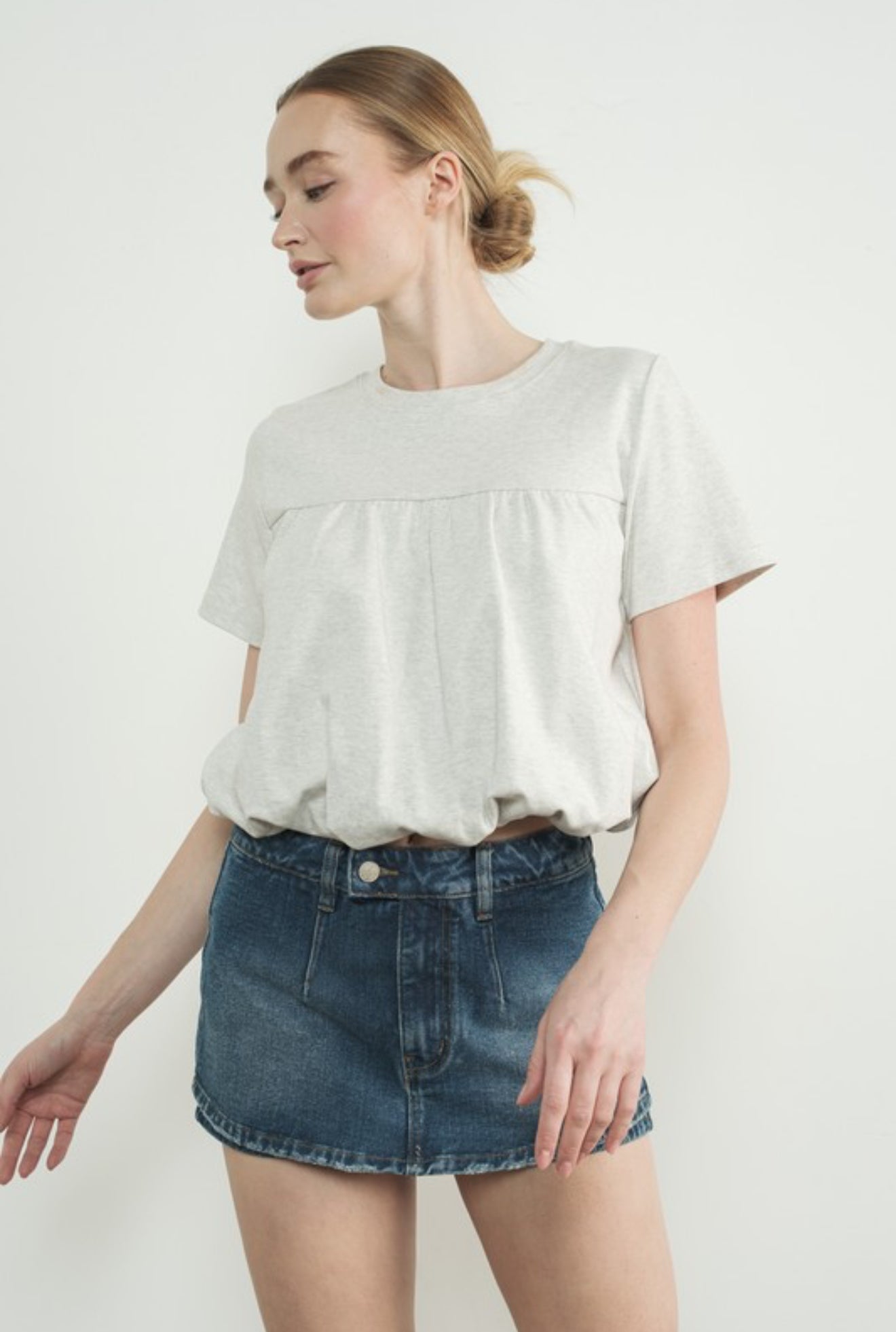 Soft Cloud Bubble Top