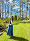 Royal Bow Midi Dress