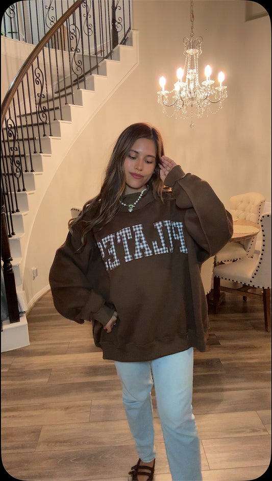 Pilates Oversized Mockneck
