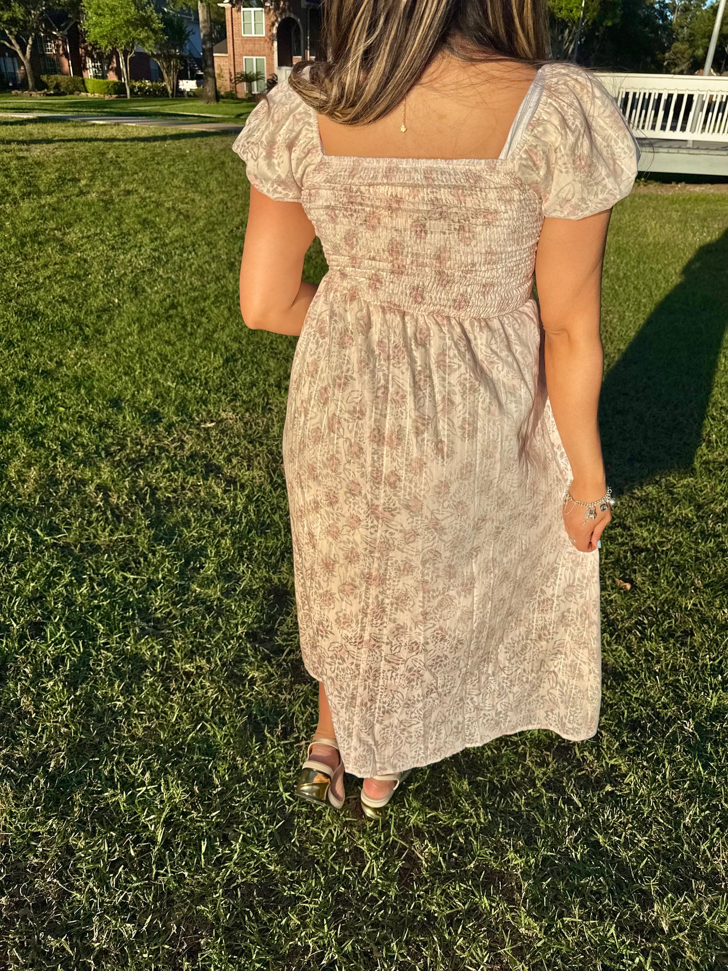 Ribbon Romance Midi Dress