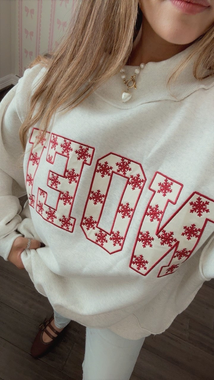 Noel Mockneck Sweatshirt