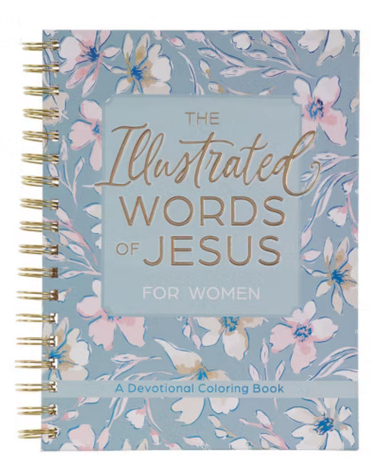 The Illustrated Words of JESUS (Devotional Coloring Book)