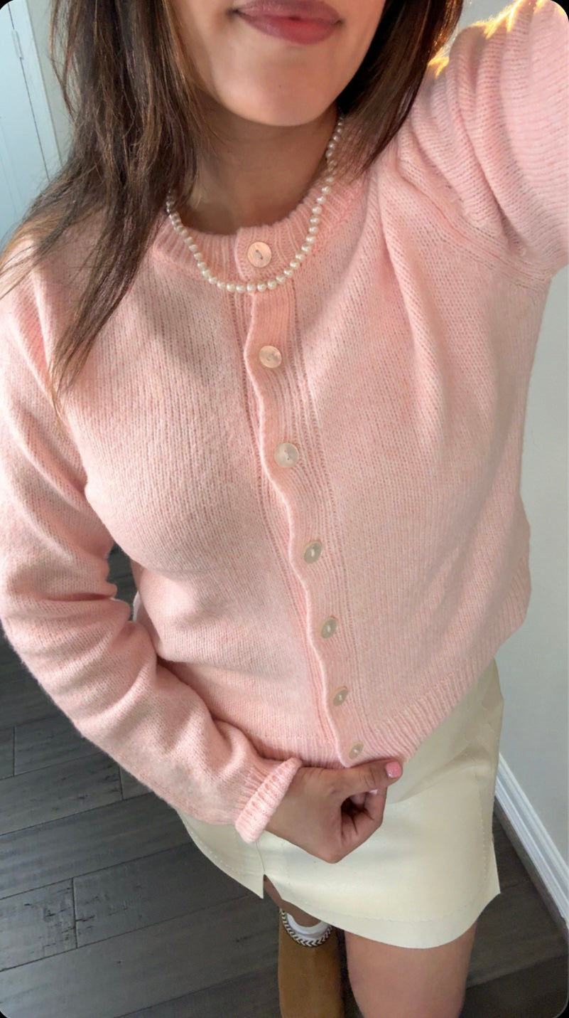 Baby Blush Cardigan